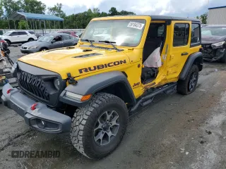 2019 Jeep Wrangler Unlimited Rubicon с VIN 1C4HJXFG8KW566307, выставлен на аукционе Copart как лот 59104375 с пробегом 90 012 миль миль и Списание • Salvage title. История ставок и продаж доступна на DreamBid. Изображение 1.