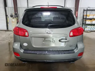 2007 Hyundai Santa Fe SE with VIN 5NMSH73E37H031738, listed as a Copart auction lot 55100575 with 187,435 mi miles and Salvage title. Bid and sale history available at DreamBid. Image 6.