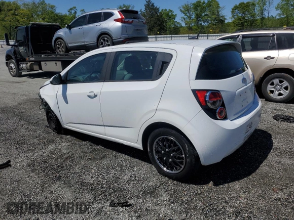 2013 Chevrolet Sonic LS with VIN 1G1JA6SH7D4120201, listed as a Copart auction lot 53231295 with 205,985 mi miles and Salvage title. Bid and sale history available at DreamBid. Image 2.