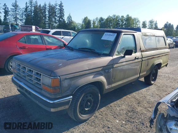 1989 Ford Ranger with VIN 1FTCR10TXKUC28523, listed as a IAAI auction lot 42149422 with 39,078 mi miles and . Bid and sale history available at DreamBid. Image 2.