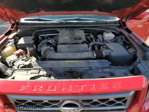 2022 Nissan Frontier S with VIN 1N6ED1CM5NN614483, listed as a Copart auction lot 68372074 with 31,547 mi miles and Salvage Title. Bid and sale history available at carsss.com. Image 11.