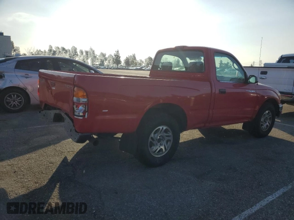 2004 Toyota Tacoma with VIN 5TENL42N34Z434612, listed as a Copart auction lot 44634945 with 124,798 mi miles and Salvage title. Bid and sale history available at DreamBid. Image 3.