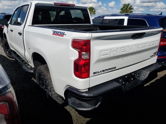 2024 Chevrolet Silverado 1500 Custom Trail Boss with VIN 3GCPDCEK5RG428461, listed as a Copart auction lot 73671034 with 0 mi miles and Non Repairable. Bid and sale history available at carsss.com. Image 2.