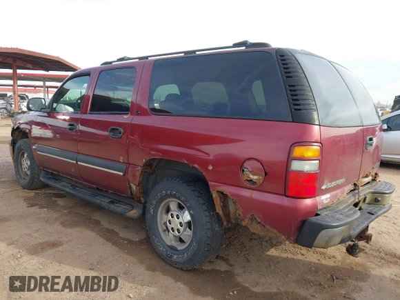2002 Chevrolet Suburban LS with VIN 1GNFK16Z02J222591, listed as a IAAI auction lot 41791272 with 238,475 mi miles. Bid and sale history available at carsss.com. Image 3.