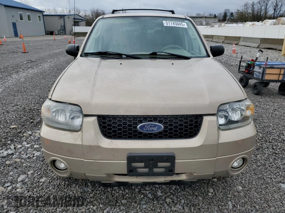 2007 Ford Escape Limited with VIN 1FMCU94187KC03057, listed as a Copart auction lot 51745045 with 219,016 mi miles and Salvage Title. Bid and sale history available at carsss.com. Image 5.