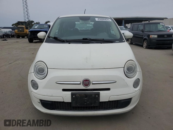 2013 FIAT 500 Pop with VIN 3C3CFFAR7DT736443, listed as a Copart auction lot 45006825 with 123,295 mi miles and Clean title. Bid and sale history available at DreamBid. Image 5.