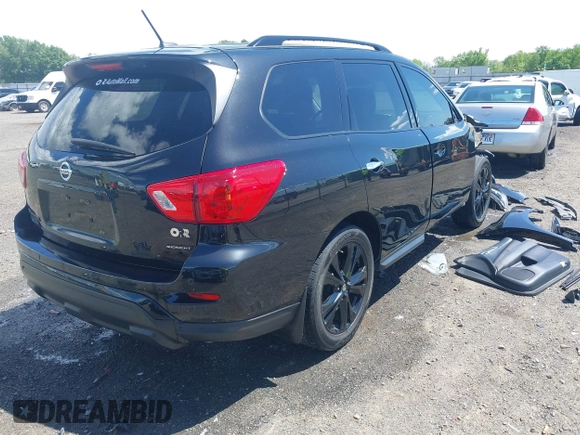 2018 Nissan Pathfinder SL with VIN 5N1DR2MN7JC643806, listed as a IAAI auction lot 42085560 with 119,495 mi miles and . Bid and sale history available at DreamBid. Image 4.