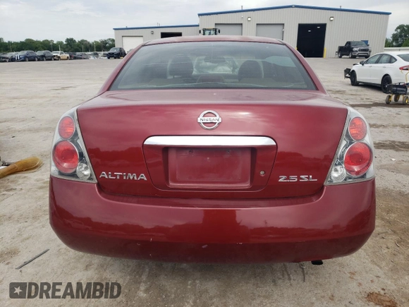 2006 Nissan Altima S with VIN 1N4AL11D86N357026, listed as a Copart auction lot 55535635 with 169,426 mi miles and Salvage title. Bid and sale history available at DreamBid. Image 6.