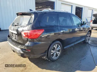 2019 Nissan Pathfinder SL with VIN 5N1DR2MN9KC585277, listed as a Copart auction lot 46612085 with 142,152 mi miles and Salvage title. Bid and sale history available at DreamBid. Image 3.