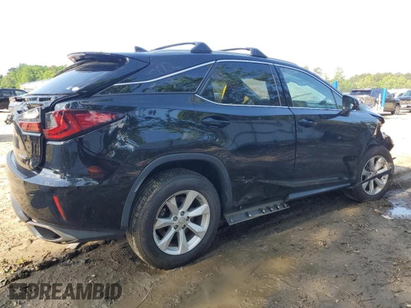 2016 Lexus RX 350 with VIN 2T2BZMCA3GC022905, listed as a Copart auction lot 55803315 with 121,774 mi miles and Salvage title. Bid and sale history available at DreamBid. Image 3.
