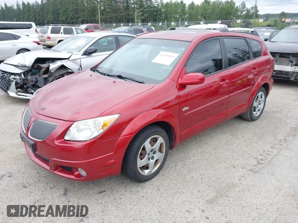 2005 Pontiac Vibe with VIN 5Y2SL63805Z447225, listed as a IAAI auction lot 42699821 with 128,130 mi miles and . Bid and sale history available at DreamBid. Image 2.