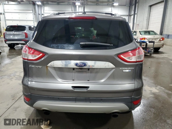 2014 Ford Escape Titanium with VIN 1FMCU9J95EUA29945, listed as a Copart auction lot 51353335 with 238,458 mi miles and Salvage Title. Bid and sale history available at carsss.com. Image 6.