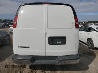 2018 Chevrolet Express Cargo Van with VIN 1GCWGAFP6J1212557, listed as a Copart auction lot 41861574 with 217,664 mi miles and Non Repairable. Bid and sale history available at carsss.com. Image 6.