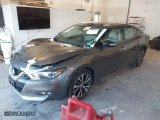 2016 Nissan Maxima 3.5 SV with VIN 1N4AA6AP5GC441475, listed as a IAAI auction lot 41258264 with 50,045 mi miles. Bid and sale history available at carsss.com. Image 2.