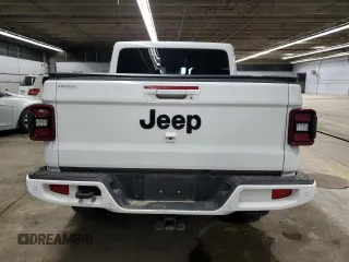 2022 Jeep Gladiator High Altitude with VIN 1C6HJTFG9NL141166, listed as a Copart auction lot 50210425 with 28,207 mi miles and Salvage title. Bid and sale history available at DreamBid. Image 6.
