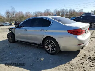 2018 BMW 5 Series 530i xDrive with VIN WBAJA7C51JWA74673, listed as a Copart auction lot 49479335 with 98,312 mi miles and Salvage Title. Bid and sale history available at carsss.com. Image 2.