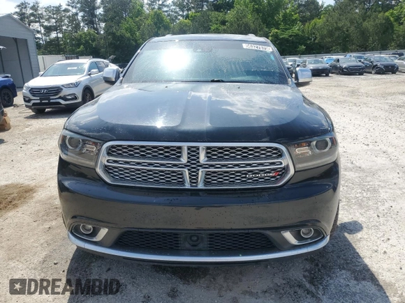 2016 Dodge Durango Citadel Anodized Platinum z VIN 1C4RDHEGXGC464938, wystawiony jako Copart lot #56327075 z przebiegiem 120 042 mil mil oraz Czysty tytuł • Clean title. Historia ofert i sprzedaży dostępna na DreamBid. Obrazek 5.