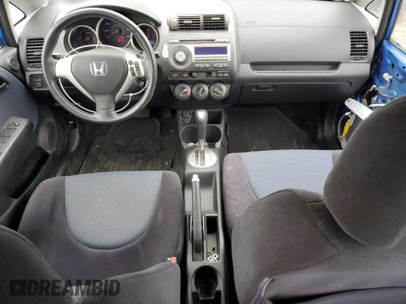 2008 Honda Fit Sport with VIN JHMGD38668S003495, listed as a Copart auction lot 51862285 with 60,592 mi miles and Salvage Title. Bid and sale history available at carsss.com. Image 8.