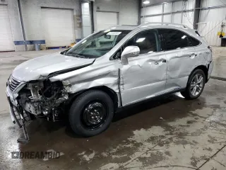 2015 Lexus RX 450h with VIN 2T2BC1BAXFC003493, listed as a Copart auction lot 53108295 with 60,166 mi miles and Salvage title. Bid and sale history available at DreamBid. Image 1.