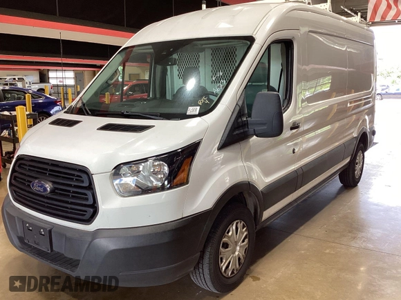 2019 Ford Transit z VIN 1FTYR2CM1KKA32062, wystawiony jako IAAI lot #42596475 z przebiegiem 151 369 mil mil oraz . Historia ofert i sprzedaży dostępna na DreamBid. Obrazek 15.