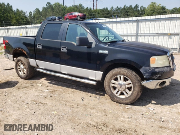 2006 Ford F-150 XLT with VIN 1FTPW14546FB23864, listed as a Copart auction lot 59728025 with 173,837 mi miles and Clean title. Bid and sale history available at DreamBid. Image 4.