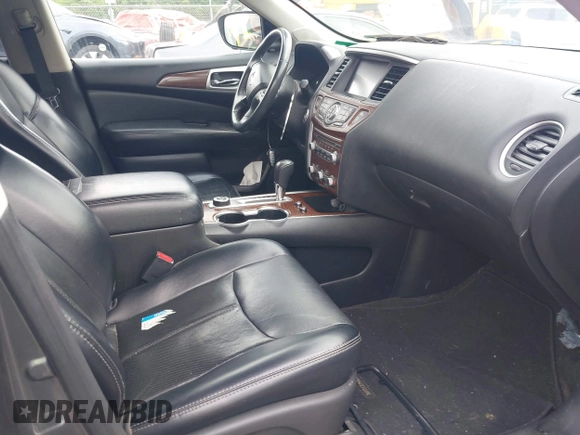 2018 Nissan Pathfinder SL with VIN 5N1DR2MM5JC607491, listed as a IAAI auction lot 42738760 with 108,892 mi miles and . Bid and sale history available at DreamBid. Image 5.