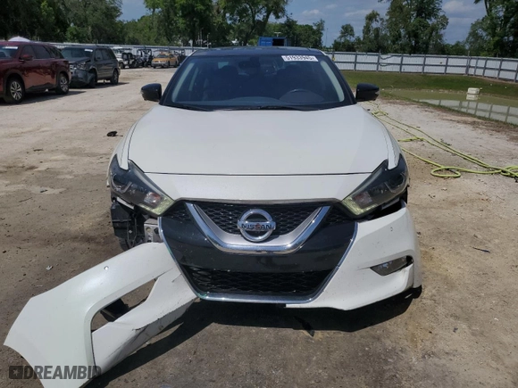 2017 Nissan Maxima SV with VIN 1N4AA6APXHC380979, listed as a Copart auction lot 51933945 with 204,159 mi miles and Salvage Title. Bid and sale history available at carsss.com. Image 5.