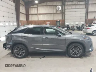 2022 Lexus RX 350 F Sport with VIN 2T2YZMDA0NC367069, listed as a IAAI auction lot 42516670 with 23,454 mi miles and . Bid and sale history available at DreamBid. Image 13.