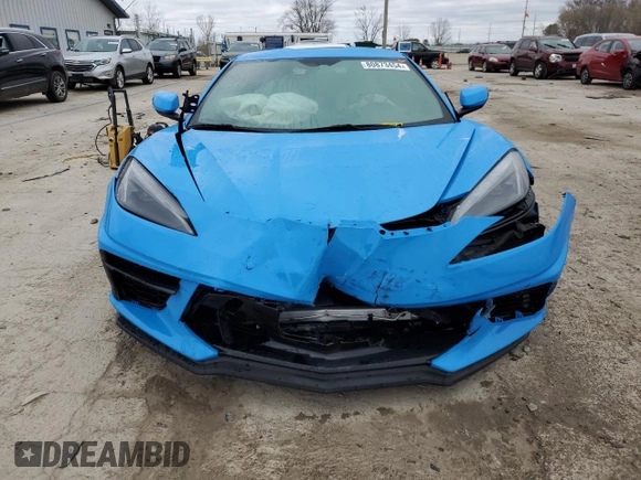 2022 Chevrolet Corvette 1LT with VIN 1G1YA2D4XN5110615, listed as a Copart auction lot 80873454 with 20,895 mi miles and Salvage Title. Bid and sale history available at carsss.com. Image 5.