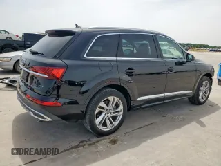 2020 Audi Q7 Premium z VIN WA1AJAF7XLD009159, wystawiony jako Copart lot #56750535 z przebiegiem 40 573 mil mil oraz Szkoda całkowita • Salvage title. Historia ofert i sprzedaży dostępna na DreamBid. Obrazek 3.