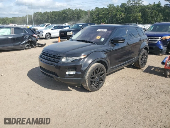 2012 Land Rover Range Rover Evoque Prestige Premium with VIN SALVV2BG7CH659558, listed as a Copart auction lot 57055965 with 117,008 mi miles and Salvage title. Bid and sale history available at DreamBid. Image 1.