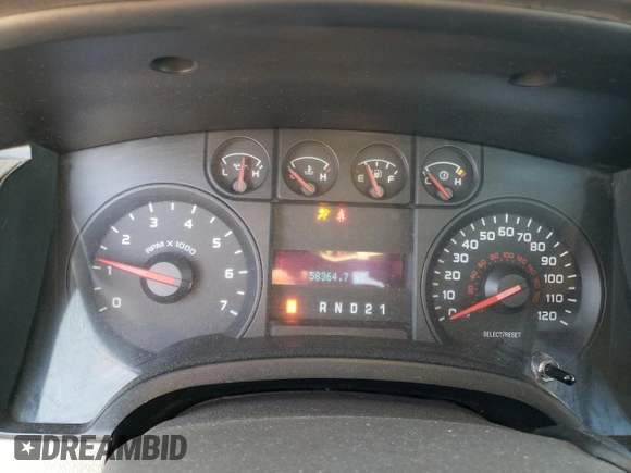 2009 Ford F-150 XL z VIN 1FTRF14W49KA82830, wystawiony jako Copart lot #78040624 z przebiegiem 58 364 mil mil oraz Nie do naprawy • Non repairable. Historia ofert i sprzedaży dostępna na DreamBid. Obrazek 9.