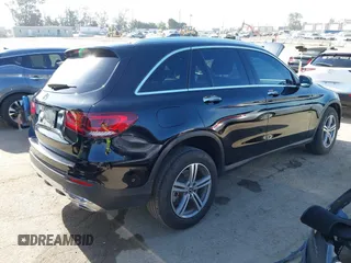 2022 Mercedes-Benz GLC 300 with VIN W1N0G8DB2NV399762, listed as a IAAI auction lot 42311304 with 20,421 mi miles and . Bid and sale history available at DreamBid. Image 4.