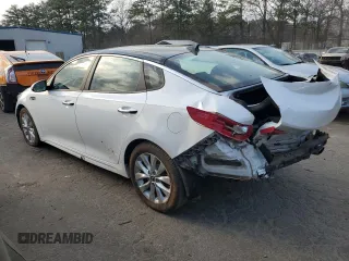 2016 Kia Optima LX with VIN 5XXGT4L3XGG071430, listed as a Copart auction lot 47876865 with 126,415 mi miles and Salvage Title. Bid and sale history available at carsss.com. Image 2.