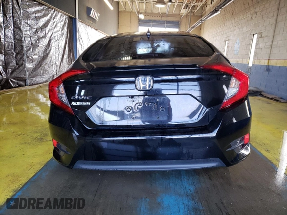 2016 Honda Civic Sedan EX-L with VIN 19XFC1F74GE033368, listed as a Copart auction lot 54874535 with 0 mi miles and Clean Title. Bid and sale history available at carsss.com. Image 6.