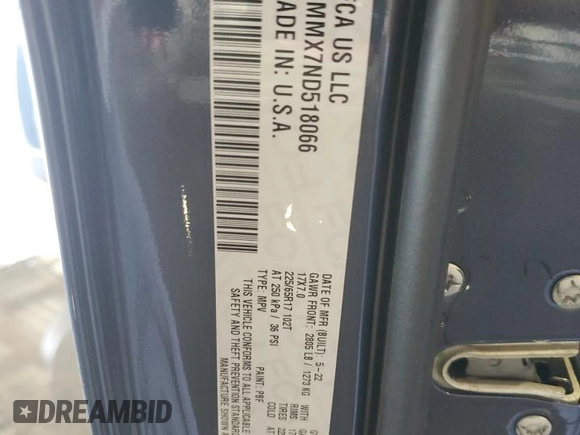 2022 Jeep Cherokee Latitude Lux with VIN 1C4PJMMX7ND518066, listed as a Copart auction lot 60487295 with 48,346 mi miles and Salvage title. Bid and sale history available at DreamBid. Image 13.