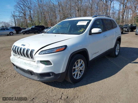 2014 Jeep Cherokee Latitude with VIN 1C4PJLCS4EW319724, listed as a IAAI auction lot 41684645 with 70,767 mi miles. Bid and sale history available at carsss.com. Image 2.