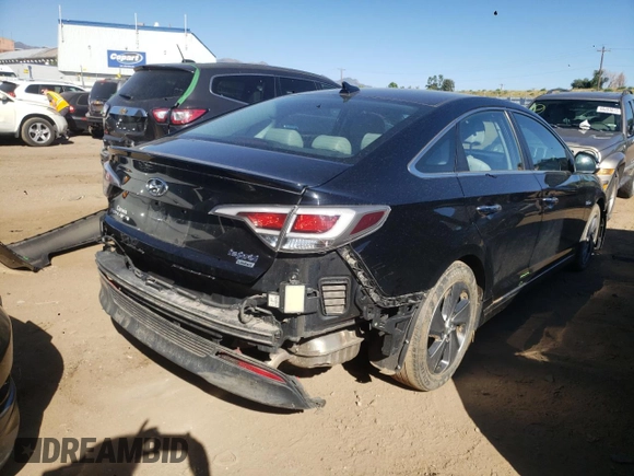 2016 Hyundai Sonata Hybrid Limited with VIN KMHE34L13GA026696, listed as a Copart auction lot 69354823 with 84,579 mi miles. Bid and sale history available at carsss.com. Image 3.