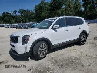 2022 Kia Telluride EX z VIN 5XYP34HC0NG269323, wystawiony jako Copart lot #57428245 z przebiegiem 22 171 mil mil oraz Szkoda całkowita • Salvage title. Historia ofert i sprzedaży dostępna na DreamBid. Obrazek 1.