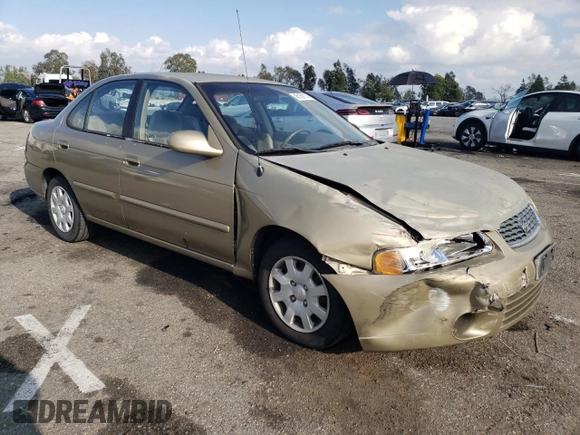 2000 Nissan Sentra XE with VIN 3N1CB51D3YL311011, listed as a Copart auction lot 71841274 with 146,760 mi miles and Salvage title. Bid and sale history available at DreamBid. Image 4.