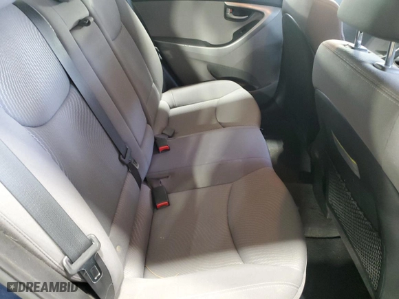 2016 Hyundai Elantra Limited with VIN KMHDH4AE2GU501076, listed as a Copart auction lot 43601095 with 74,386 mi miles and Salvage Title. Bid and sale history available at carsss.com. Image 10.