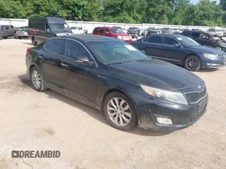 2015 Kia Optima LX with VIN 5XXGM4A78FG358363, listed as a IAAI auction lot 42787047 with Not provided miles and . Bid and sale history available at DreamBid. Image 1.