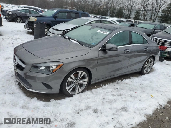 2019 Mercedes-Benz CLA 250 with VIN WDDSJ4GB0KN719247, listed as a Copart auction lot 39364284 with 156,063 mi miles and . Bid and sale history available at DreamBid. Image 1.