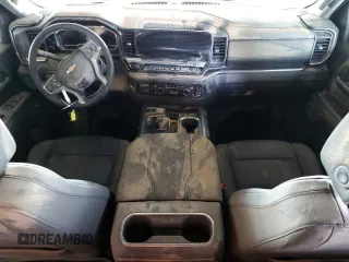 2024 Chevrolet Silverado 1500 LTZ with VIN 1GCUDGEDXRZ262224, listed as a Copart auction lot 51533935 with Not Provided miles and Salvage Title. Bid and sale history available at DreamBid. Image 8.