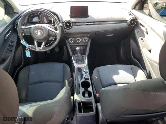 2019 Toyota Yaris Sedan L with VIN 3MYDLBYV7KY527905, listed as a Copart auction lot 73745764 with 47,108 mi miles and Salvage Title. Bid and sale history available at carsss.com. Image 8.