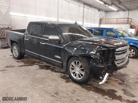 2017 Chevrolet Silverado 1500 High Country with VIN 3GCUKTECXHG512260, listed as a IAAI auction lot 41200807 with 146,647 mi miles. Bid and sale history available at carsss.com. Image 1.