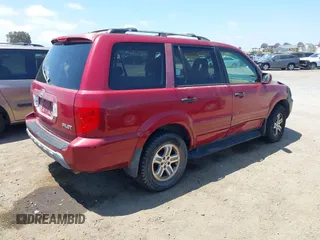 2003 Honda Pilot EX with VIN 2HKYF18423H543534, listed as a IAAI auction lot 42153549 with 363,663 mi miles. Bid and sale history available at carsss.com. Image 4.
