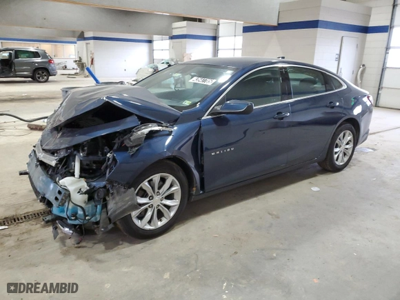 2022 Chevrolet Malibu LT with VIN 1G1ZD5ST4NF104715, listed as a Copart auction lot 49137025 with 105,473 mi miles and Salvage Title. Bid and sale history available at carsss.com. Image 1.