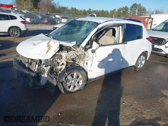 2009 Nissan Versa 1.8 SL with VIN 3N1BC13E59L387306, listed as a IAAI auction lot 41322295 with 1 mi miles. Bid and sale history available at carsss.com. Image 19.