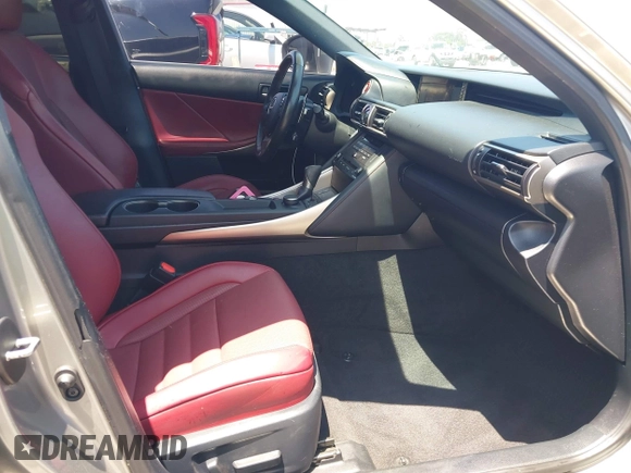 2020 Lexus IS 300 F Sport with VIN JTHGA1D22L5104377, listed as a IAAI auction lot 42488594 with 59,089 mi miles and . Bid and sale history available at DreamBid. Image 5.